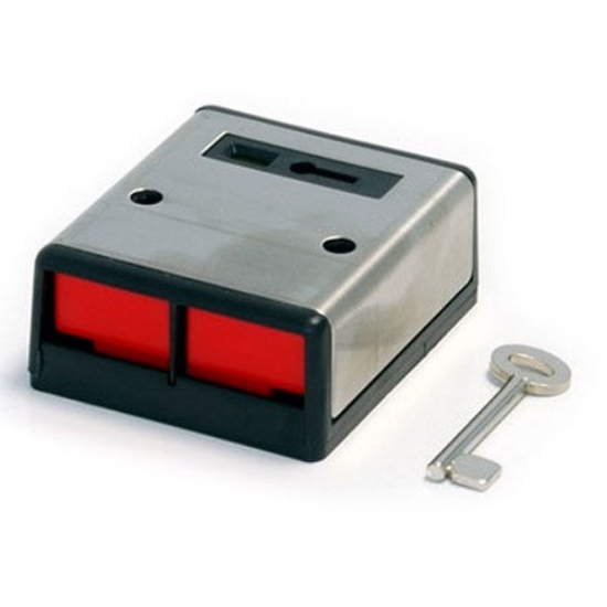 Picture of NESS Panic Button Double Push Stainless Steel