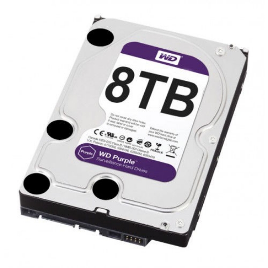 Picture of HDD 3.5" 8TB WD82PURZ CCTV RATED