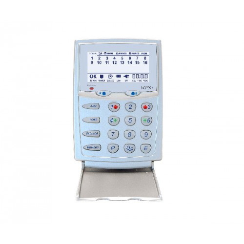 Ness Corporation. D16X SYSTEM SILVER LCD KEYPAD