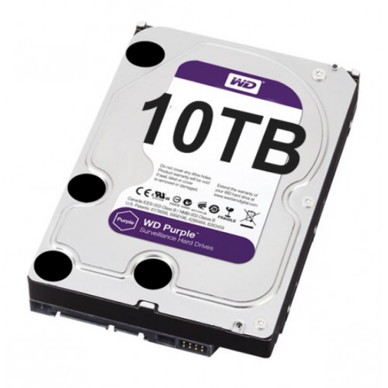 Picture of HDD 3.5" 10TB WD101PURP CCTV RATED