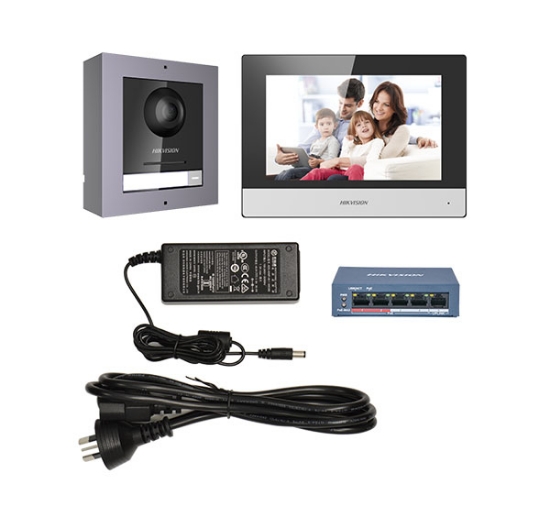 Picture of Hikvision DS-KIS602(B) IP Video Intercom Kit