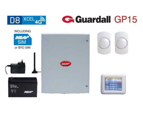Picture of D8XCEL 4G NAV KP & GUARDALL GP15 PIR KIT