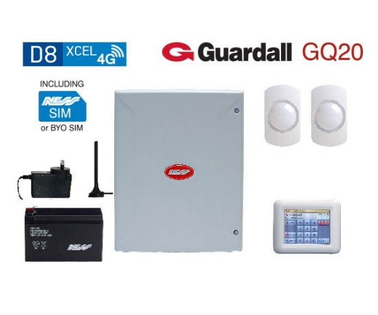 Picture of D8XCEL 4G NAV KP & GUARDALL GQ20 QUAD PIR KIT