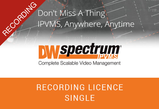 Picture of DW Spectrum Recording Licence - Single