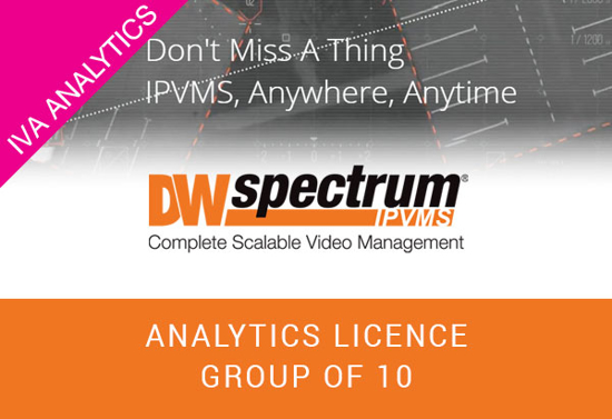 Picture of DW IVA AI Server Analytic Licence - Group of 10