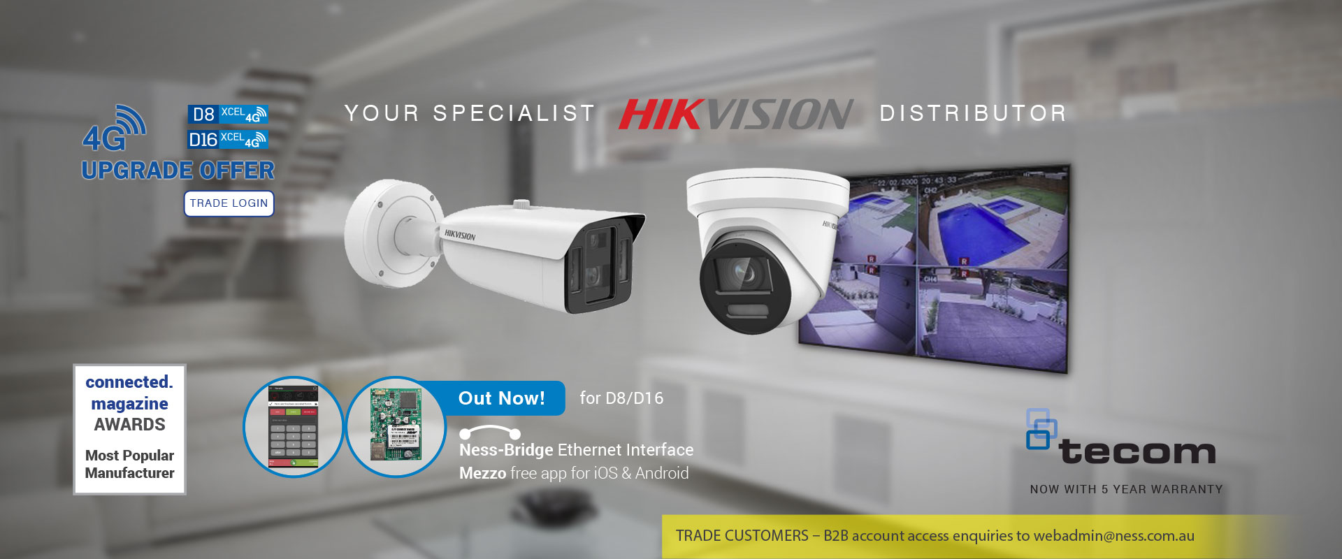 Ness security hot sale camera system