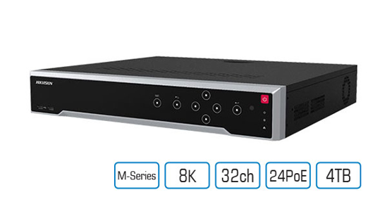 Picture of Hikvision DS-7732NI-M4/24P 32ch M-Series NVR 24PoE &4TB