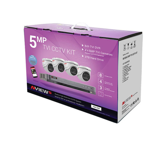Picture of NView5 8Ch TVI KIT 5MP v2