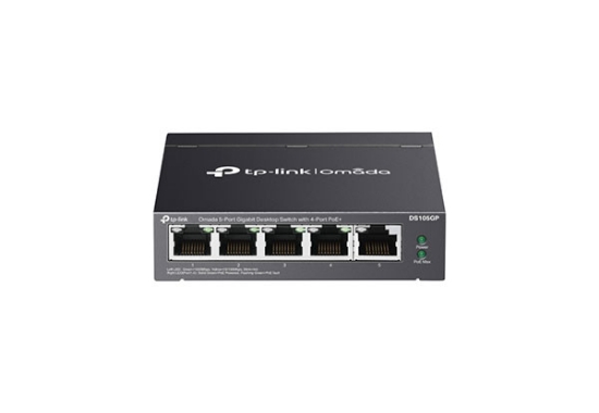 Picture of TP-Link DS105GP 5-Port Gigabit PoE Switch 65W
