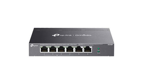 Picture of TP-Link DS106P 6-Port 10/100 Switch 4xPoE