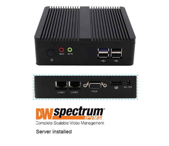 Picture of NESS VMS5 SERVER inc Spectrum inc 1TB SSD