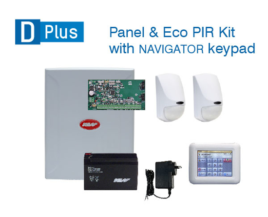 Picture of Ness DPlus Base panel + NAVIGATOR KP + Eco PIR Kit