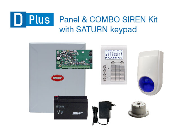 Picture of Ness DPlus Base panel + SATURN KP +COMBO SIREN Kit