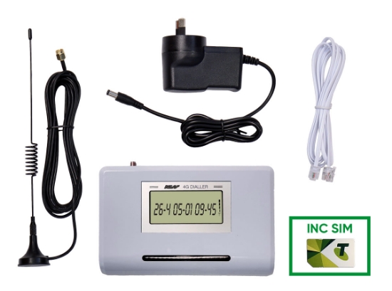 Picture of Ness 4G dialler with embedded Telstra SIM