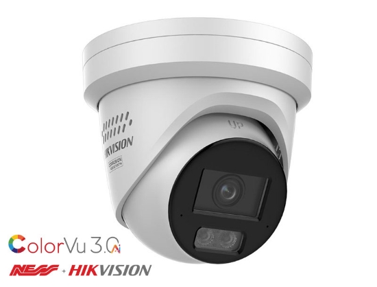 Picture of Hikvision DS-2CD2387G3-LIS2UY/SL 8MP ColorVu3.0 Turret 4mm
