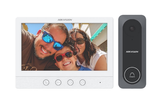 Picture of Hikvision DS-KIS212(B) Analogue Video Intercom Kit 4wire