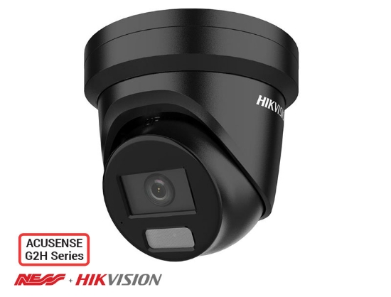 Picture of Hikvision DS-2CD2386G2H-IS2U/SL 8MP Liveguard Turret 2.8mm Black