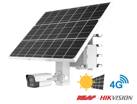 Picture of Hikvision DS-2XS6A46G1E-LIZS/C36S80 4MP 4G solar camera kit 2.8-12mm