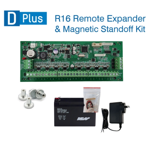 Picture of DPlus-R16 remote Expander & Magnet Standoffs