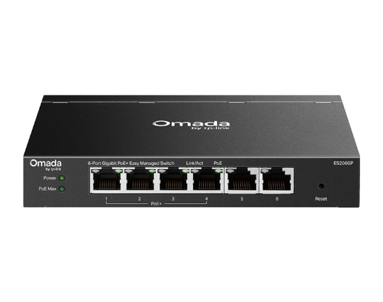 Picture of TP-Link ES206GP 6-Port Gigabit PoE Switch 65W