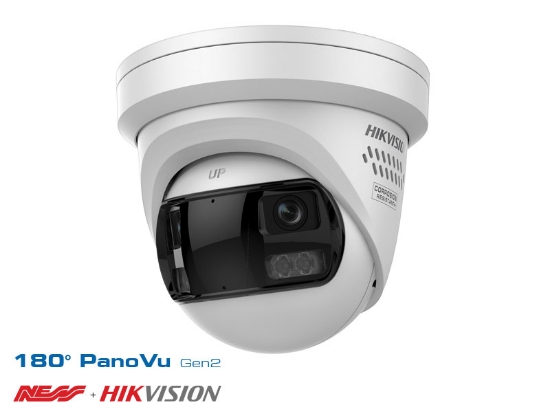 Picture of Hikvision DS-2CD2387G3P-LIS2UY/SL 8MP Turret Pano 180°