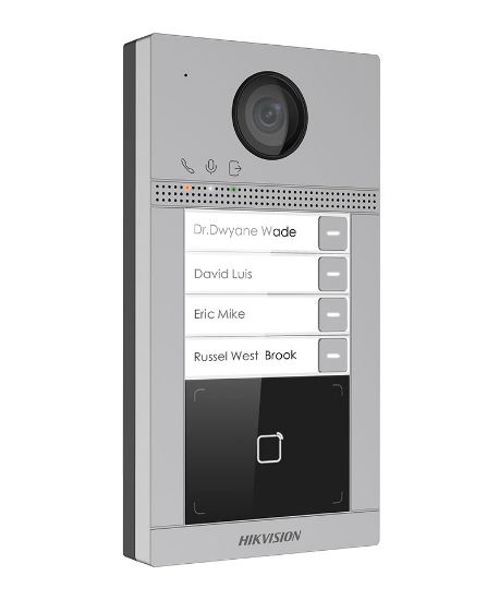 Picture of Hikvision DS-KV8413-WME1(C) 4button Door Stn Surface mount