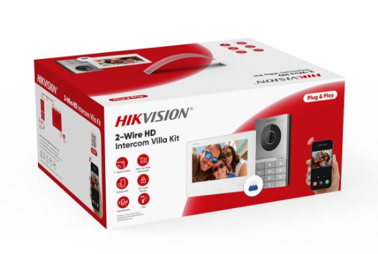 Picture of Hikvision DS-KIS708EY 2-wire HD interom kit with keypad