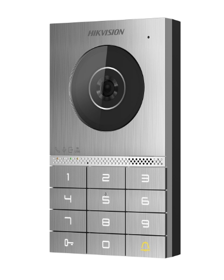 Picture of Hikvision DS-KV7023EY-IME2 2-wire Door Station Stainless Steel with Keypad