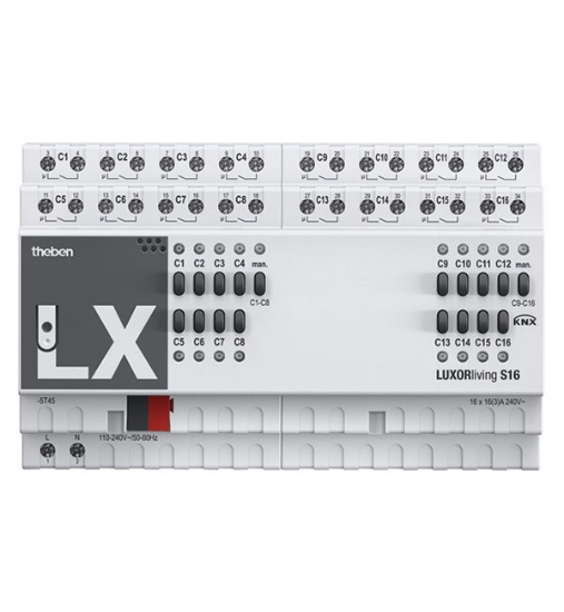 Picture of LUXORliving S16 16-way switching actuator 16A