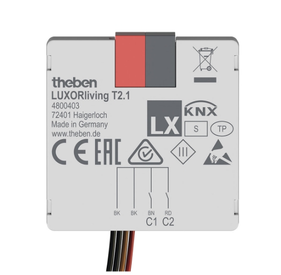 Picture of LUXORliving T2.1 Button interface 2ch