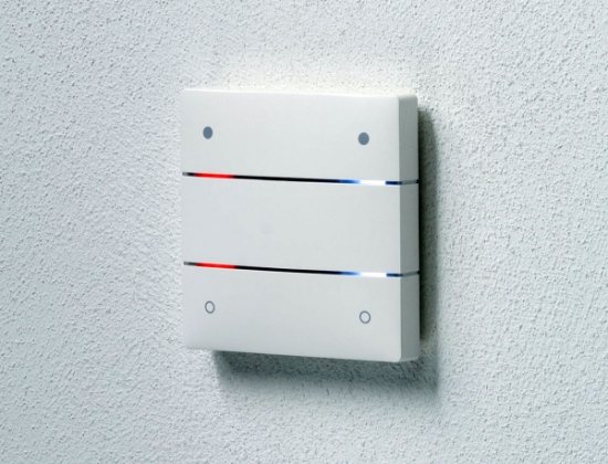 Picture of LUXORliving iON4 4-Push buttons & temperature sensor White