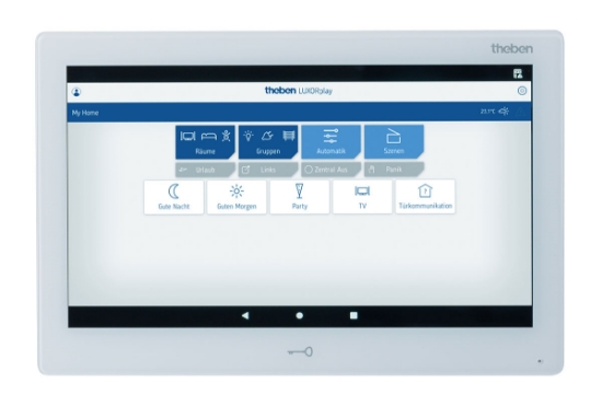 Picture of LUXORliving CP10 Room Station 10" Touch Screen White