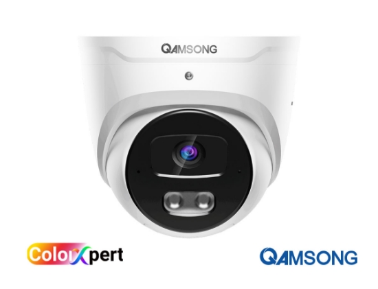 Picture of Qamsong IPC-T26-L-XU 6MP Turret 24hr Colour 2.8mm