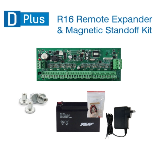 Picture of DPlus-R16 remote Expander & Magnet Standoffs